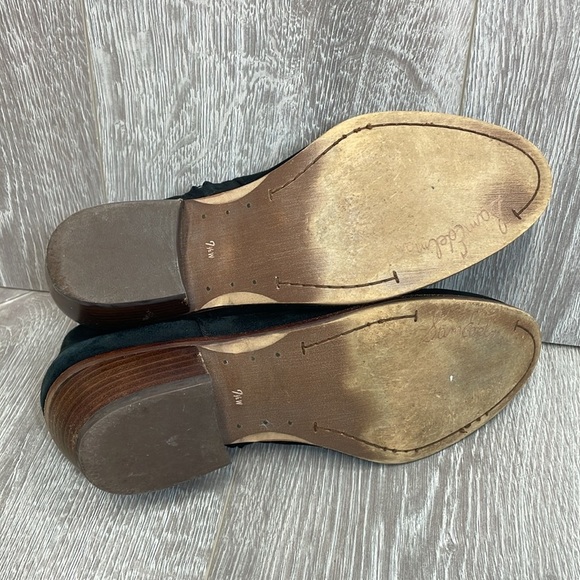 Sam Edelman Black Suede Leather Petty Ankle Bootie 7.5W - Picture 10 of 15